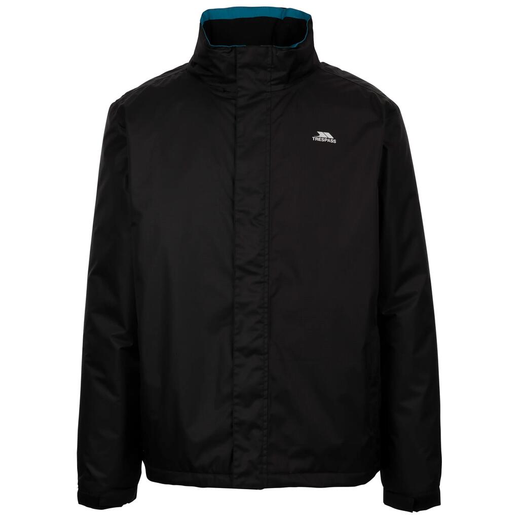 Mens Padded Jacket With Concealed Hood and Pockets Farmcott