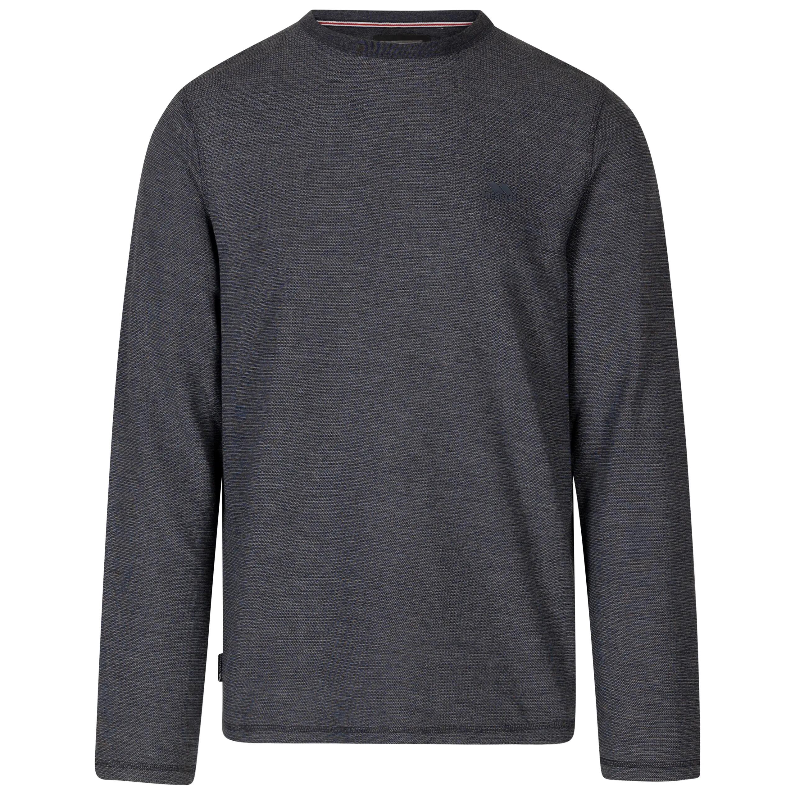 Trespass Calverley pull homme Dark Flint Marl 1/5
