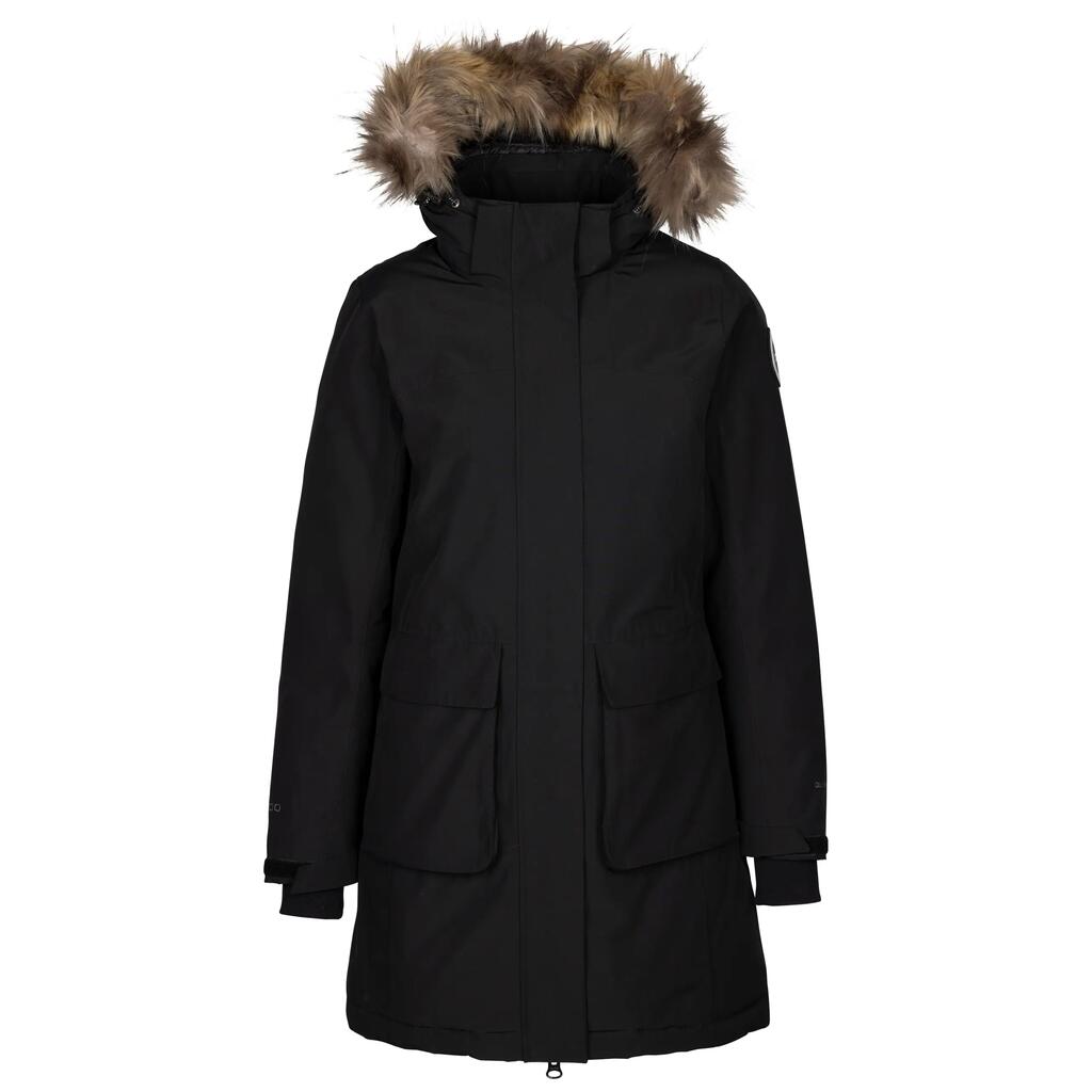 Womens Padded Windproof Parka Jacket Removable Hood Ellington