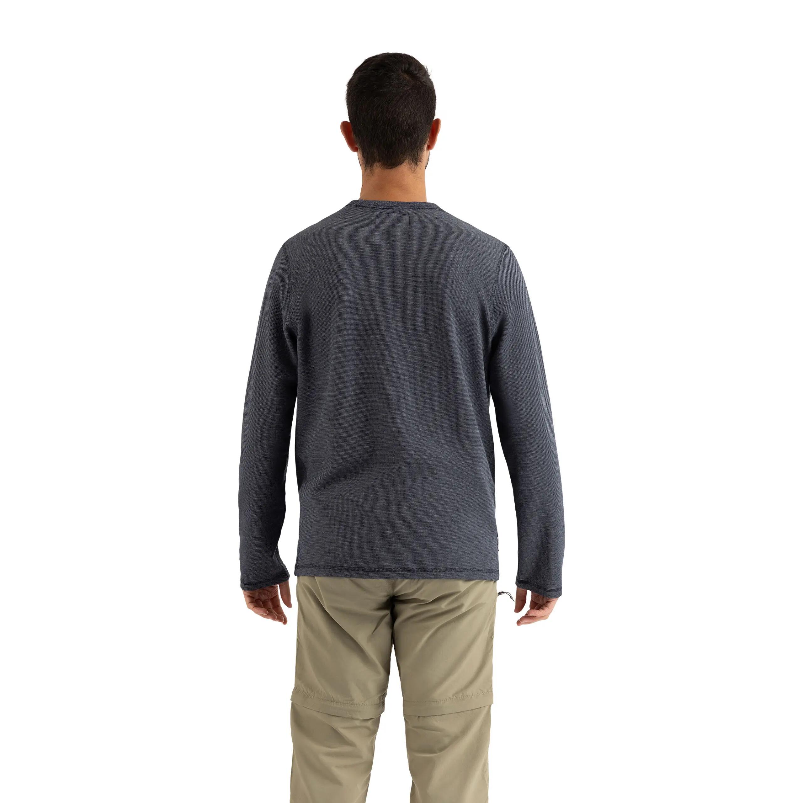 Trespass Calverley pull homme Dark Flint Marl 5/5