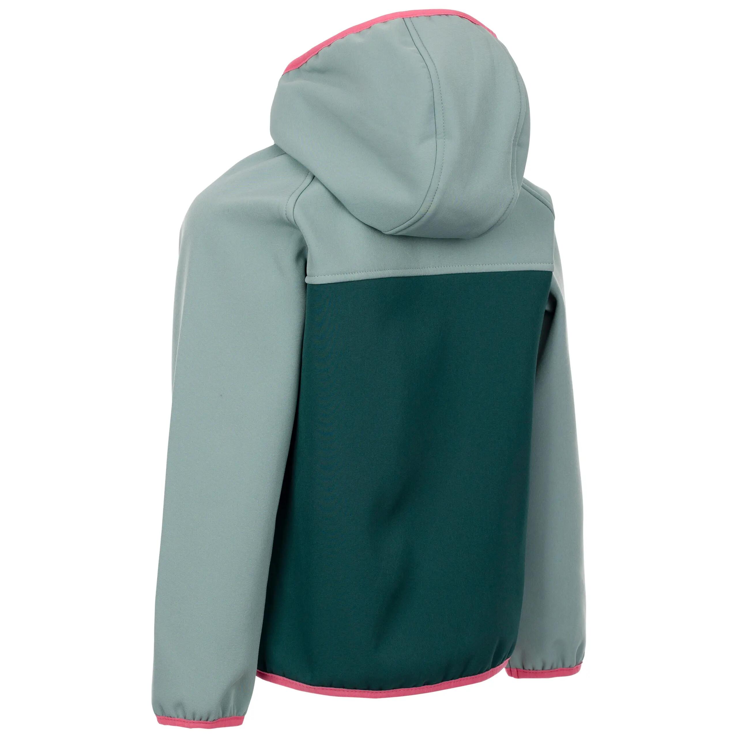 Kinder-Softshelljacke Trespass Hanbury Grün 9-10 2/2