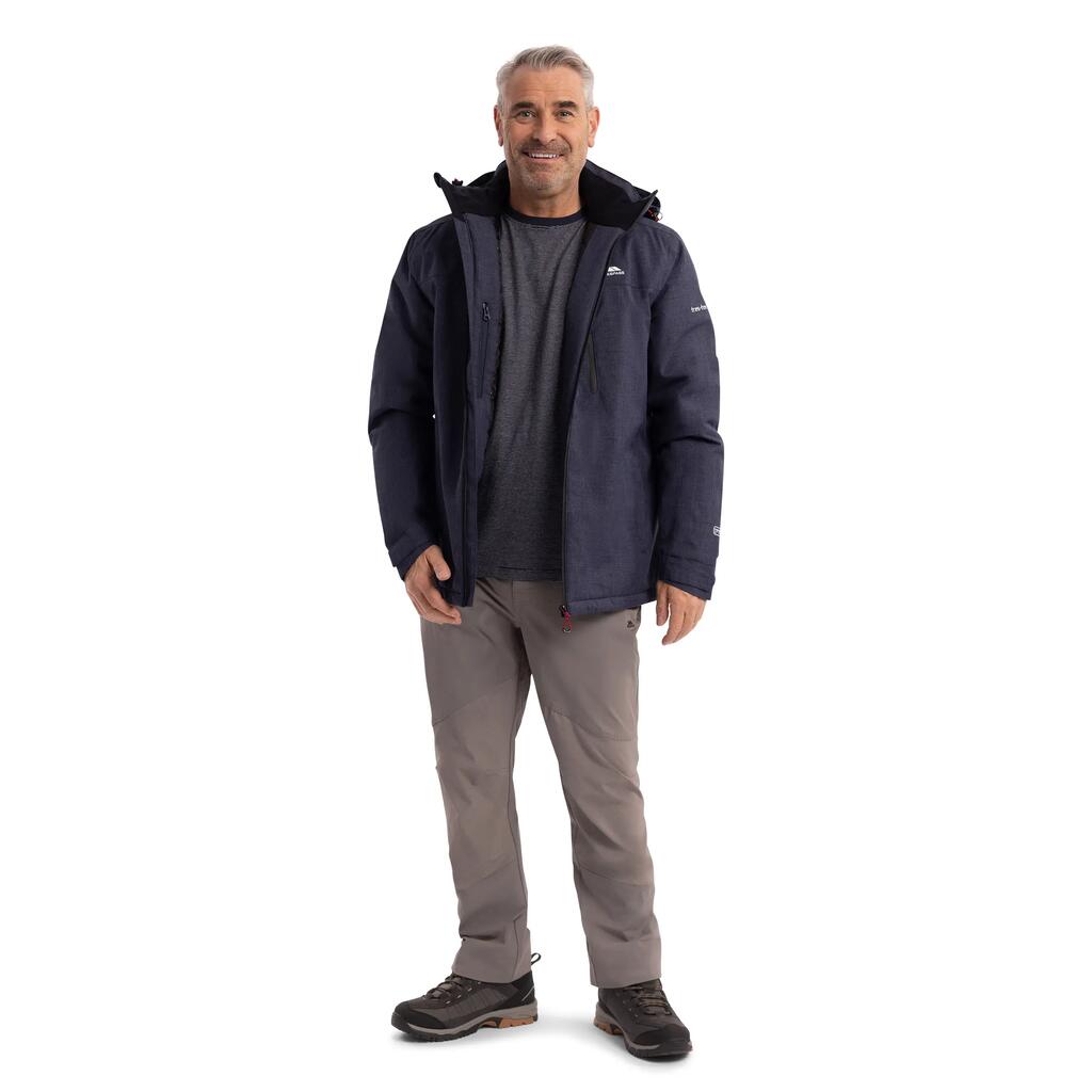 Mens Waterproof Jacket Outdoor Casual with Hood Taped Seams Fyfinn