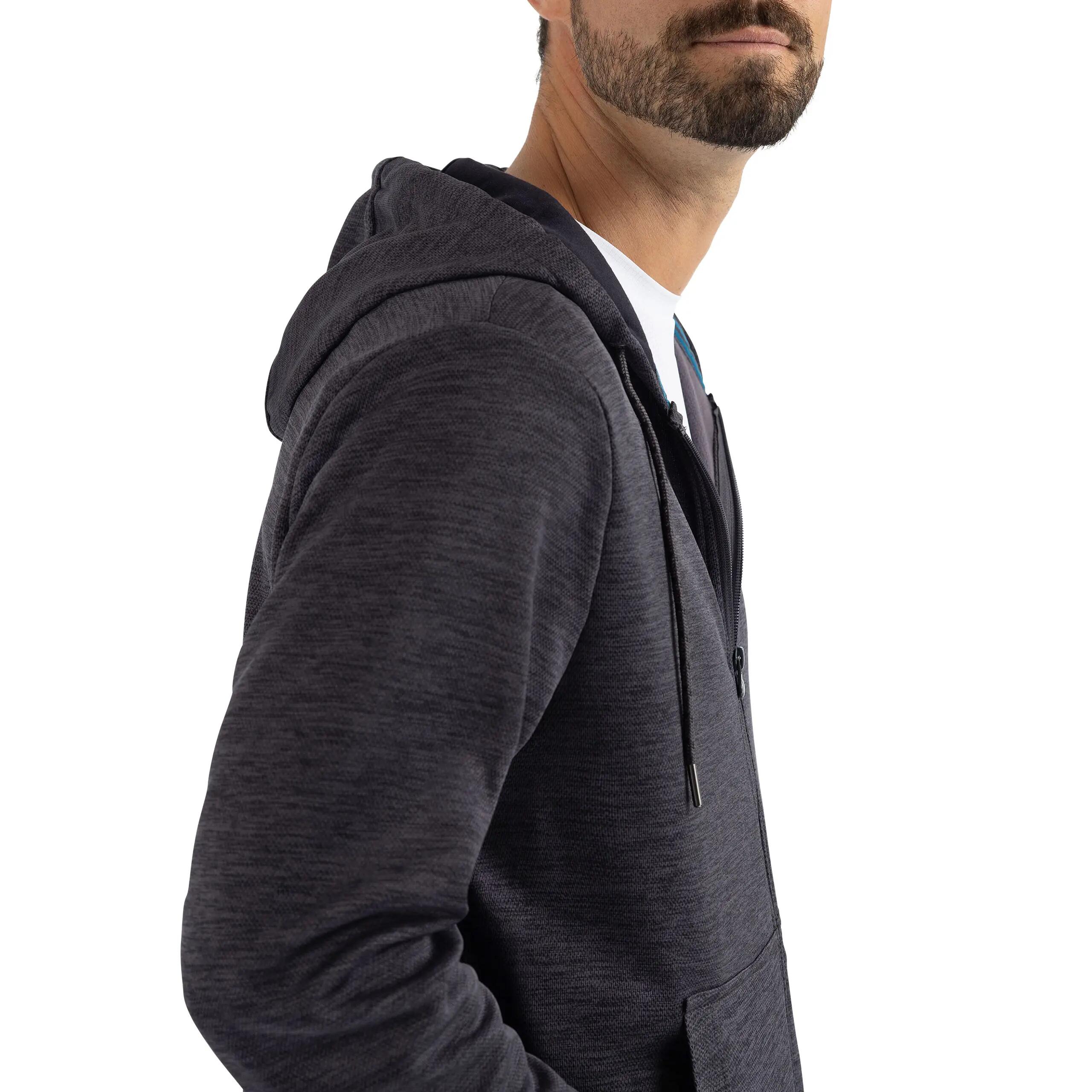 Trespass Fewston - Sweat à capuche décontracté pour Homme Dark Flint Marl 5/5