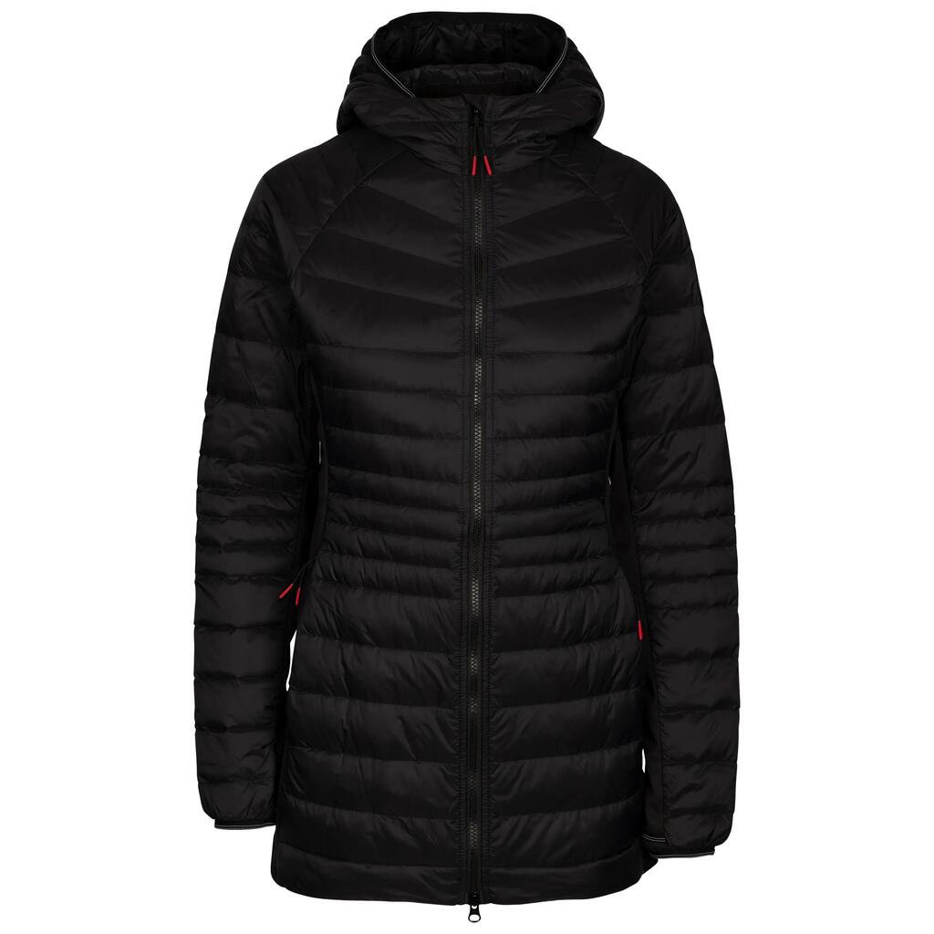 Womens Down Jacket Padded and Lightweight with Grown On Hood Hub