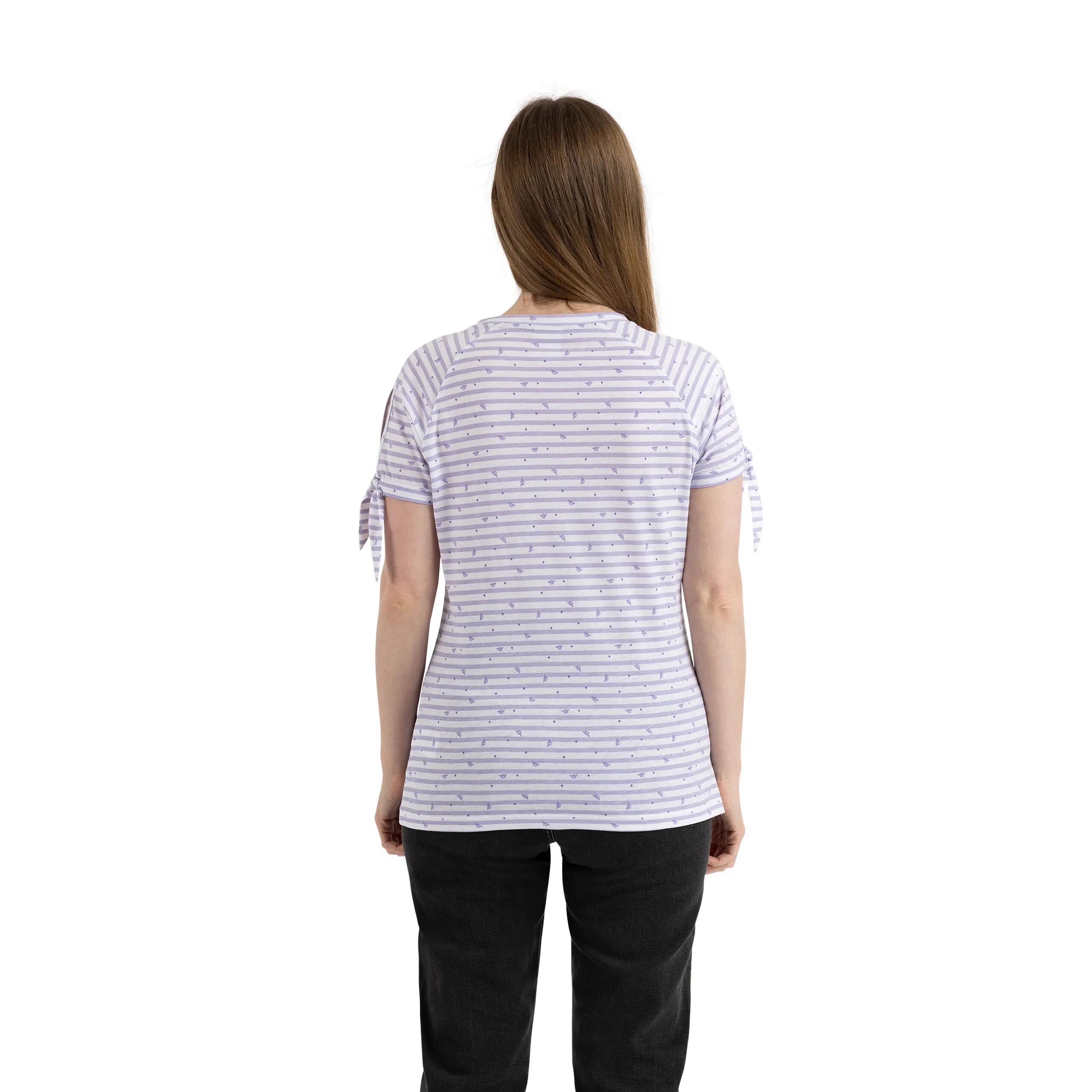 Trespass Penelope - Top femminile Gelsomino con stampa ape a righe 4/5