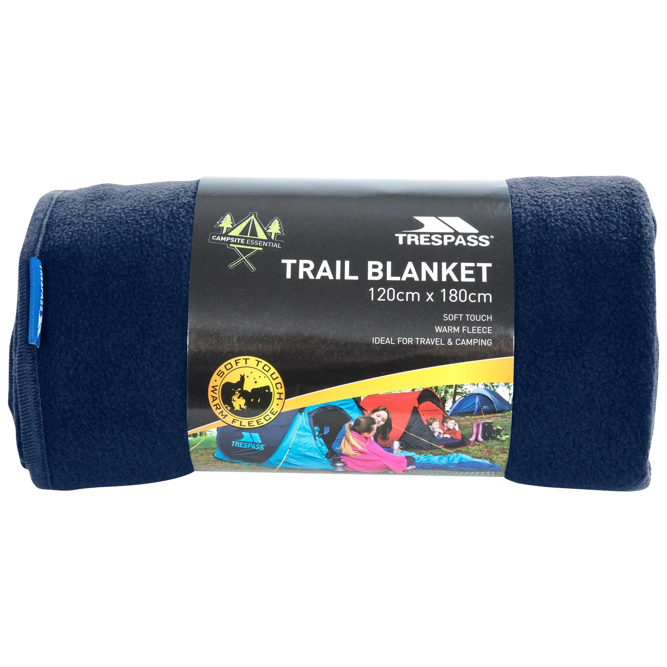 Trespass Snuggles - Couverture 120 X 180 cm Bleu Marine 1/7