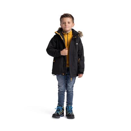 2058 Parka heren waterdicht met afneembare kap en sherpa voering