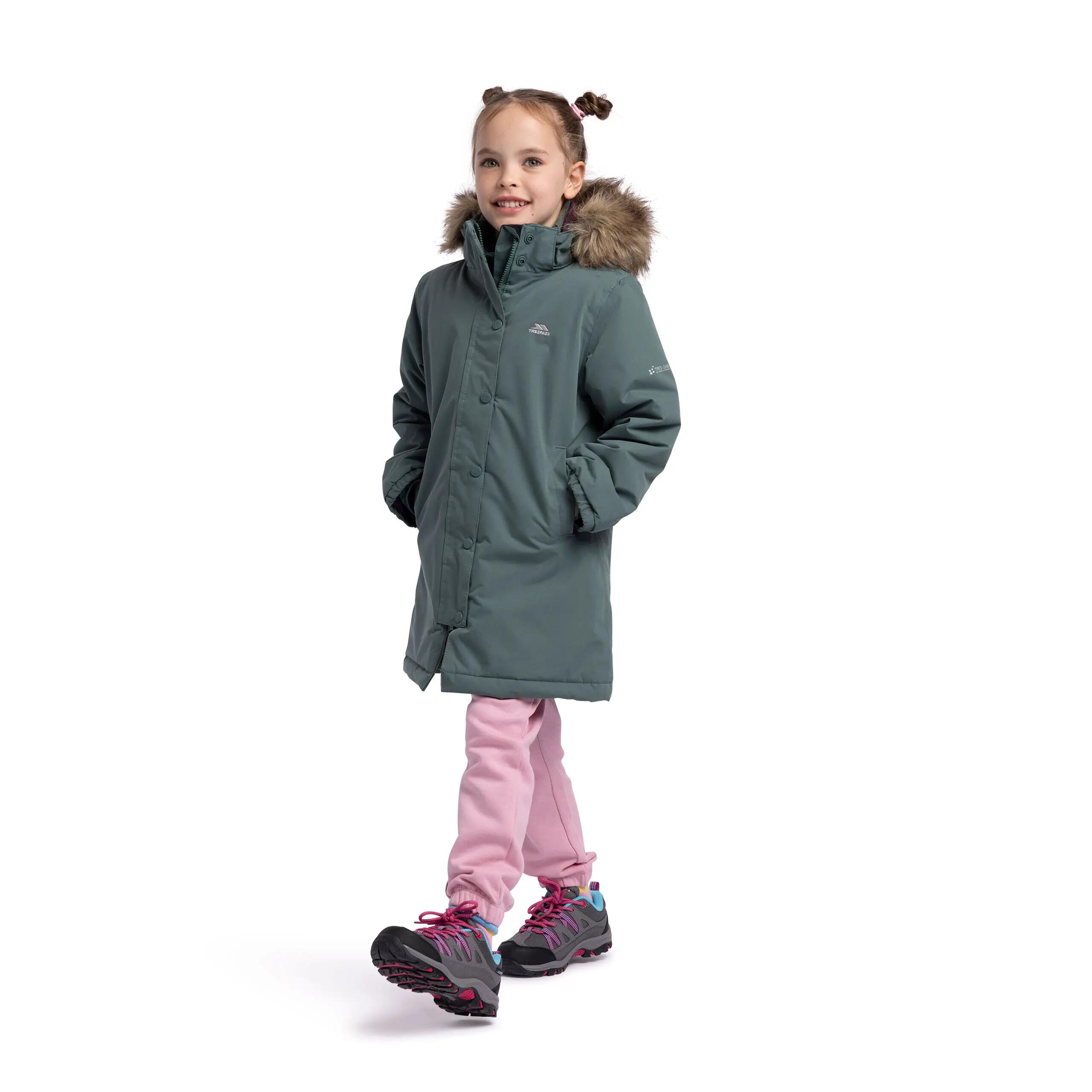 Trespass Astound - Veste de pluie femme TP50 vert sapin 5/6 4/5