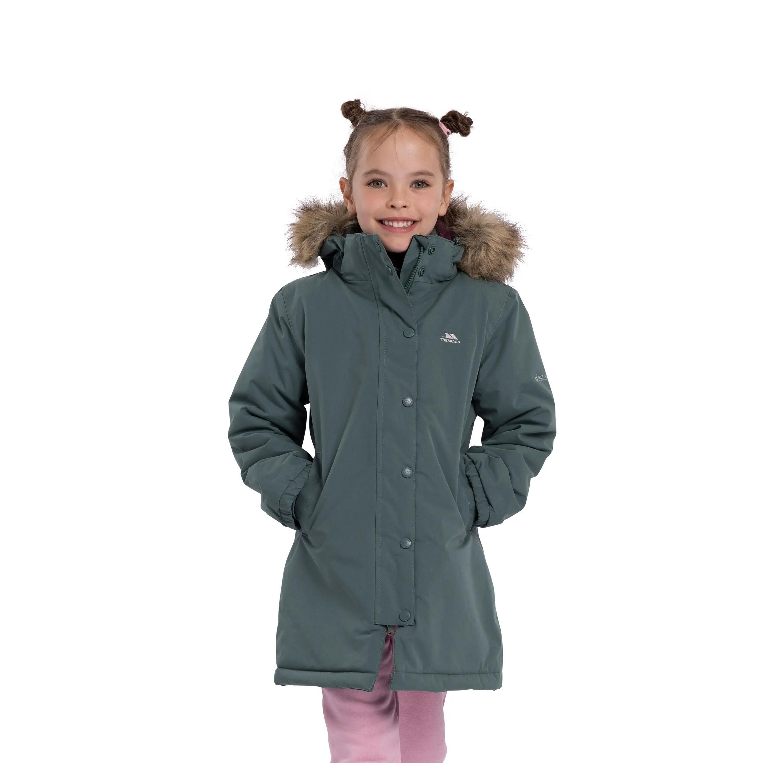Trespass Astound - Veste de pluie femme TP50 vert sapin 5/6 3/5