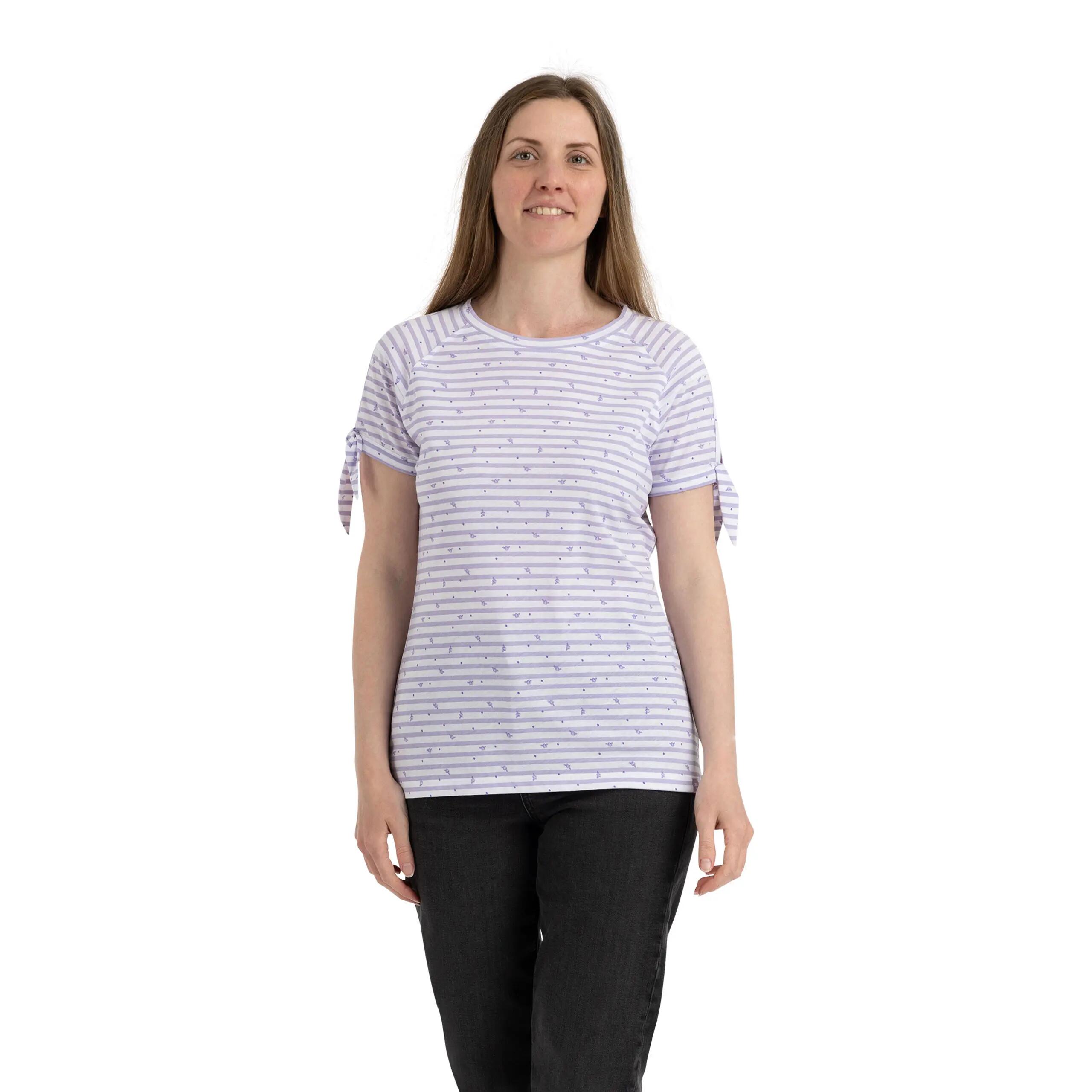 Trespass Penelope - Top femminile Gelsomino con stampa ape a righe 3/5