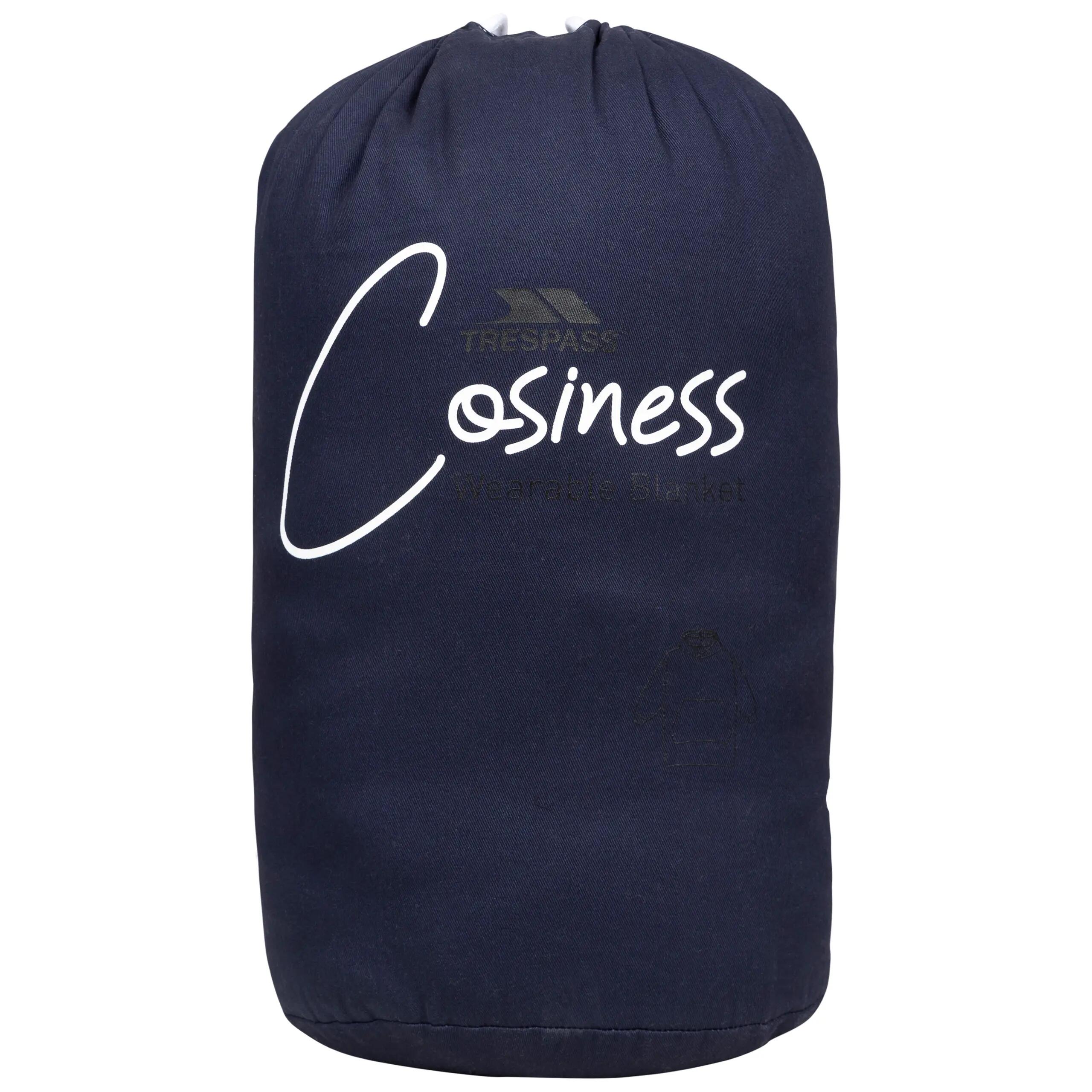 Trespass Cosiness - Sweat à capuche oversize At300 Navy 3/3
