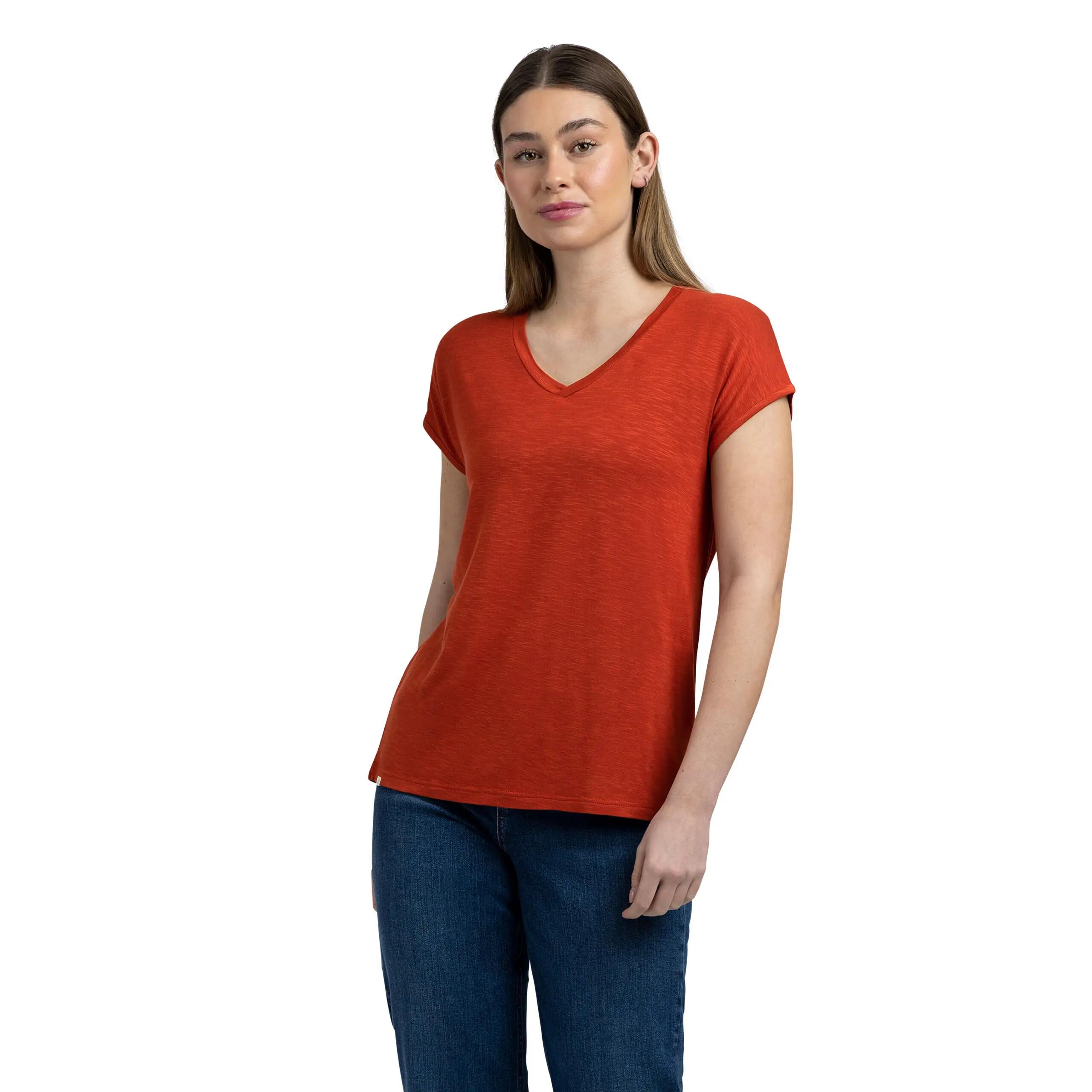 Trespass Kabra - T-shirt casual da donna Burnt Sienna 4/5