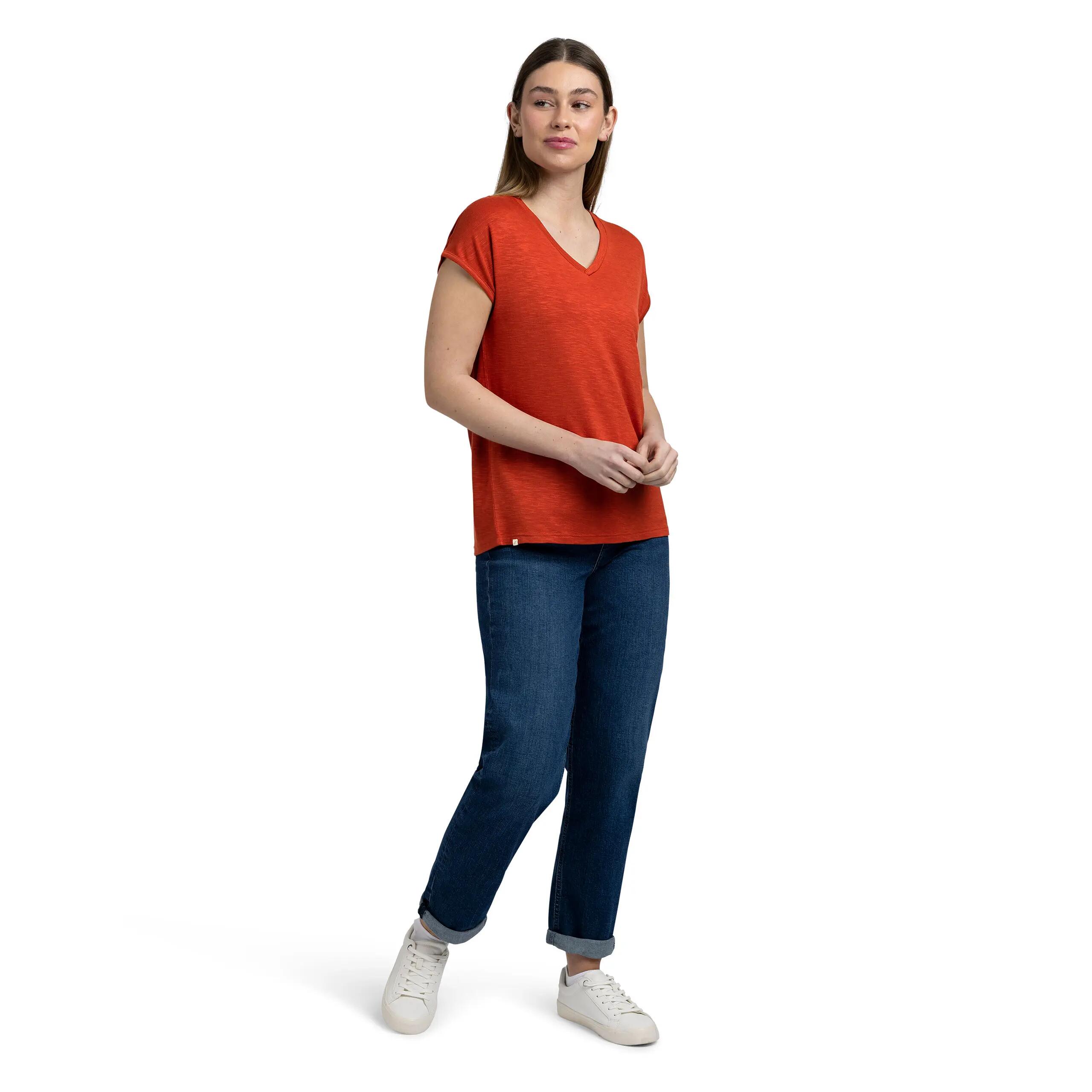 Trespass Kabra - T-shirt casual da donna Burnt Sienna 3/5
