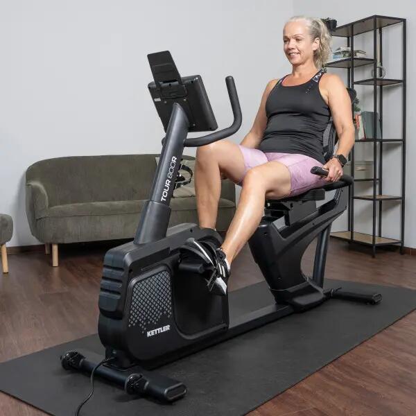 Rower Treningowy Poziomy Kettler Tour 800 R 8/10