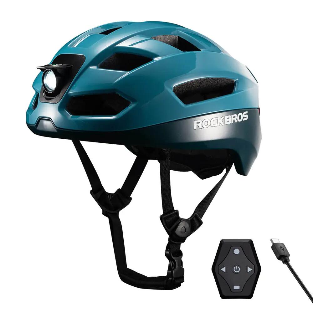 Smart Bike Helmet with Lights and Turn Signals Cycling Helmet 58-60cm