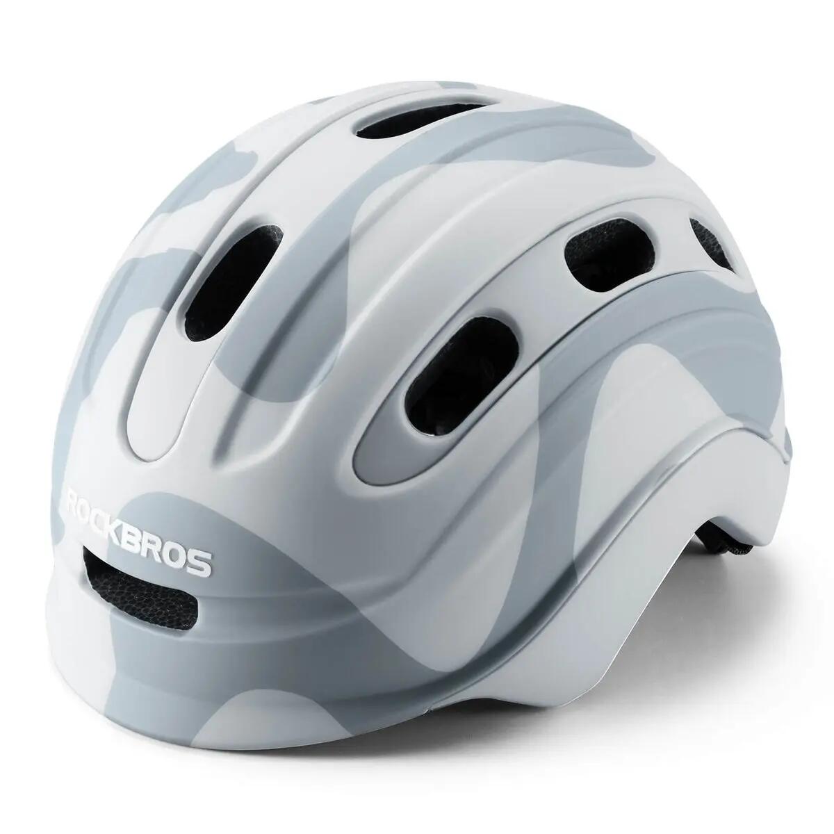 ROCKBROS Kids Bike Helmet Boys Girls 6-18 Adjustable Breathable Helmet