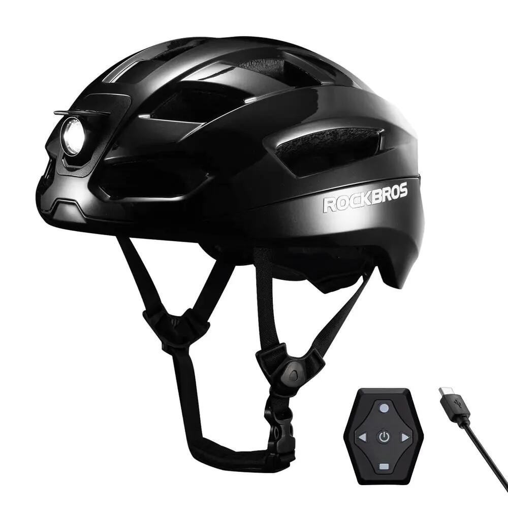 Smart Bike Helmet with Lights and Turn Signals Cycling Helmet 58-60cm