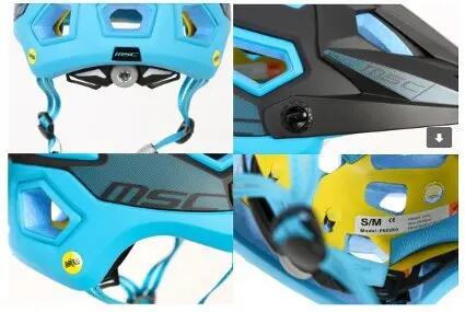 Casco Mips Enduro ciclismo Unisex Naranja MSC BIKES 2/3