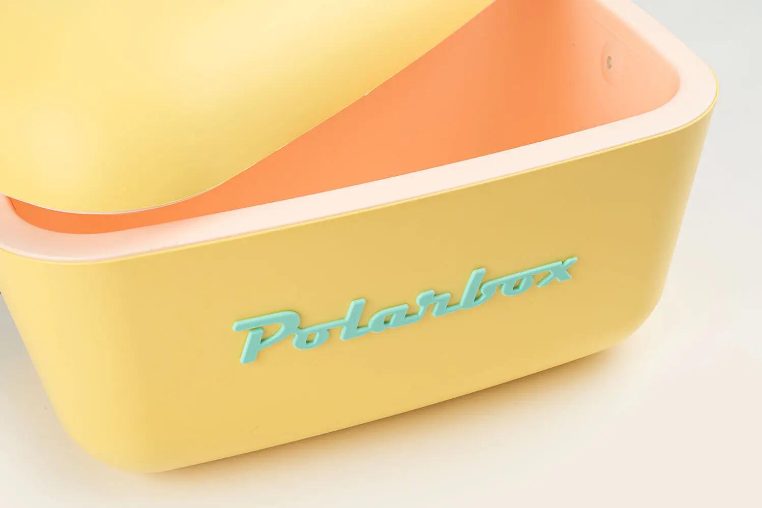 Nevera Polarbox Retro - Vintage AMARILLO VERDE AGUA POP 12 L 2/3