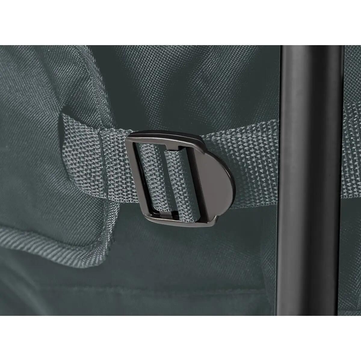 Campingstuhl Relax Comfort - Bequemer Klappstuhl mit Getränkehalter und Kühlfach 11/13