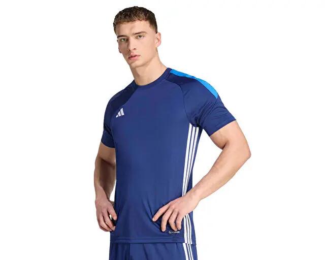 Adidas Tiro Es Jsy Erkek Futbol Antrenman Tişörtü KE4054 Mavi 1/5