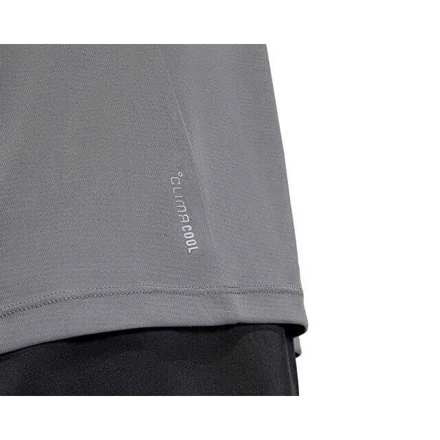 Adidas Run Ess Bl T M Erkek Koşu Tişörtü KC4275 Gri