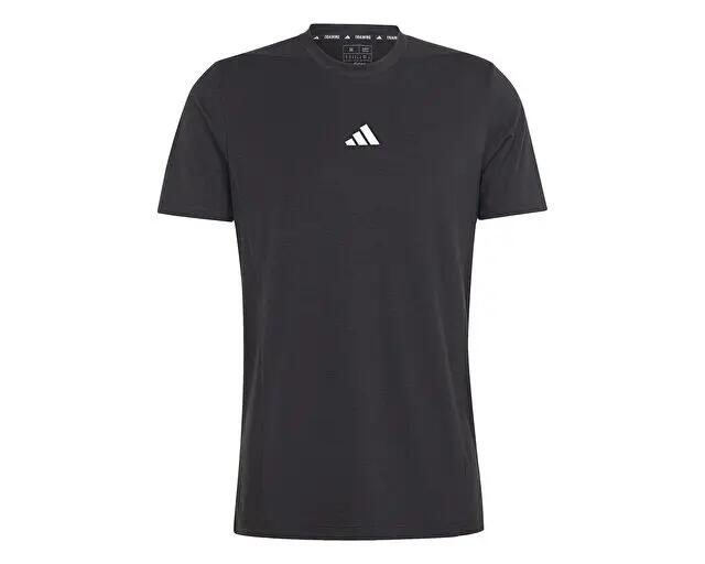 adidas D4T Tee Erkek Antrenman Tişörtü IK9725 Siyah 4/5