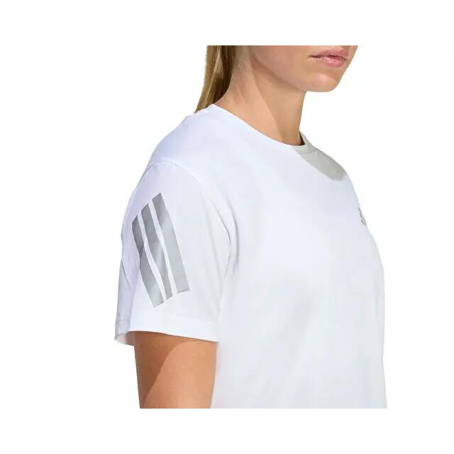 Adidas Adi365/// T W Kadın Koşu Tişörtü JZ5115 Beyaz