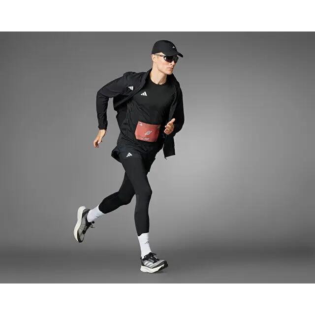 adidas Adizero E Tee Erkek Koşu Tişörtü IN1156 Siyah