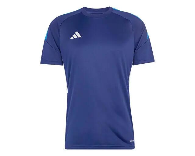 Adidas Tiro Es Jsy Erkek Futbol Antrenman Tişörtü KE4054 Mavi 3/5