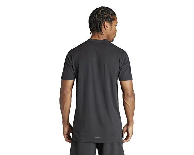 adidas D4T Tee Erkek Antrenman Tişörtü IK9725 Siyah 2/5
