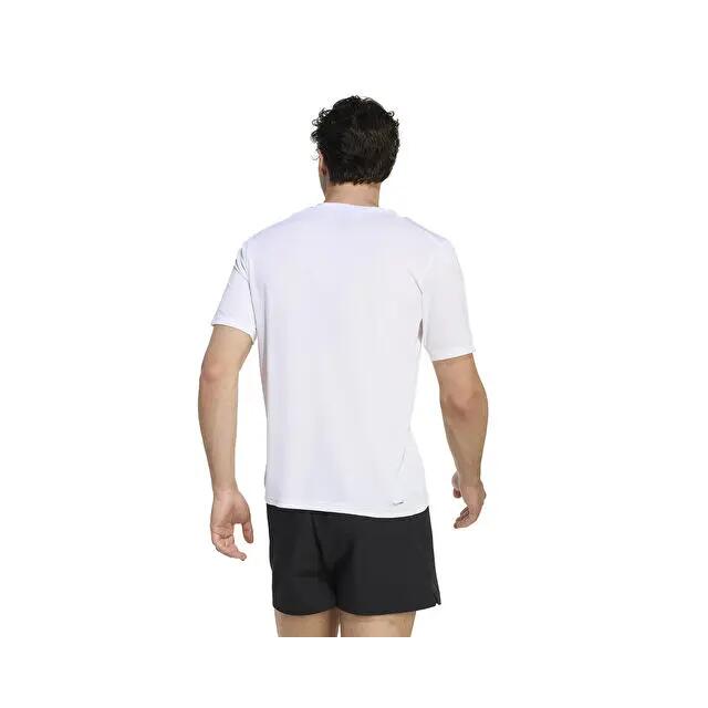 Adidas We Bas T Erkek Antrenman Tişörtü KD5453 Beyaz