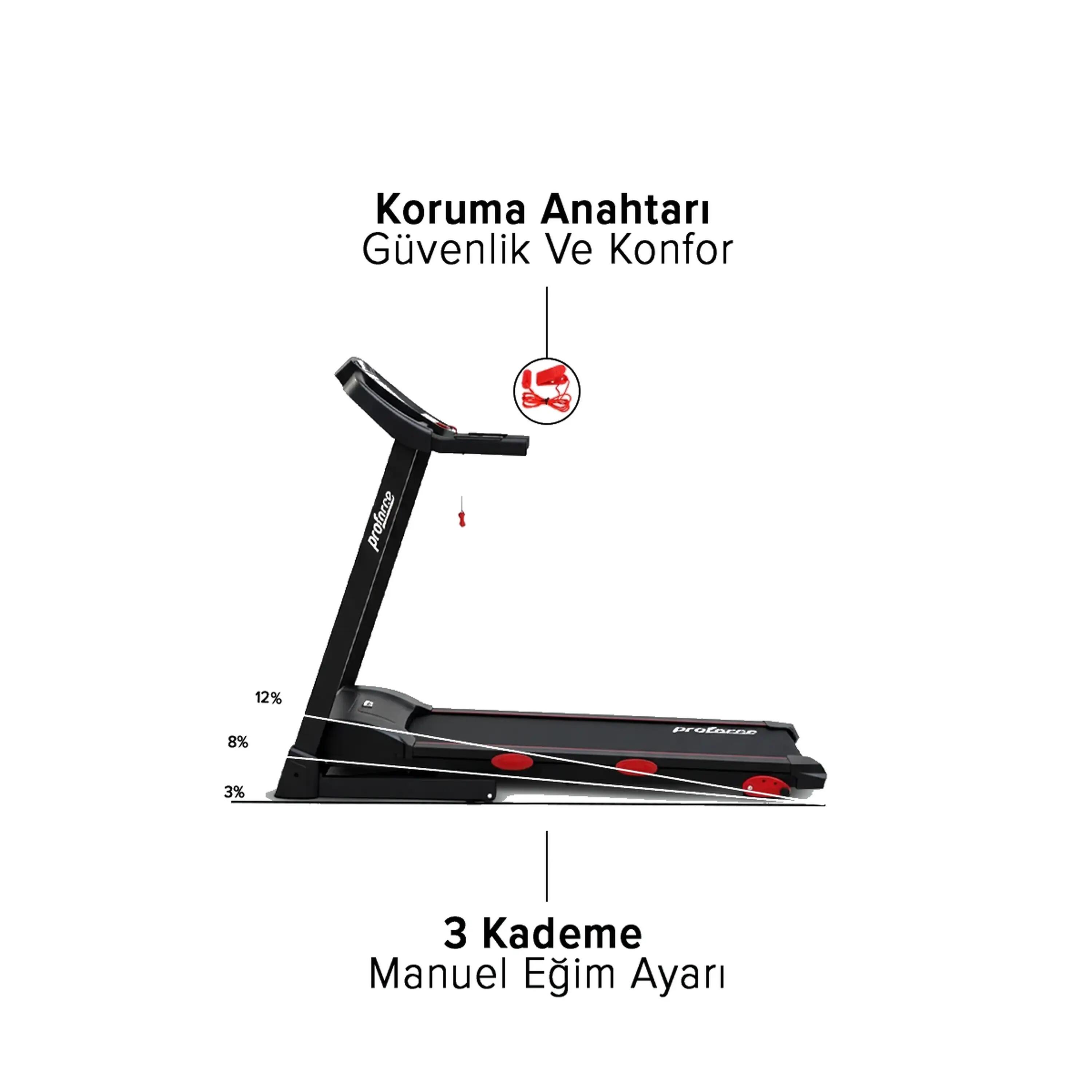 Optimum - 2,5 Hp Koşu Bandı 5/6