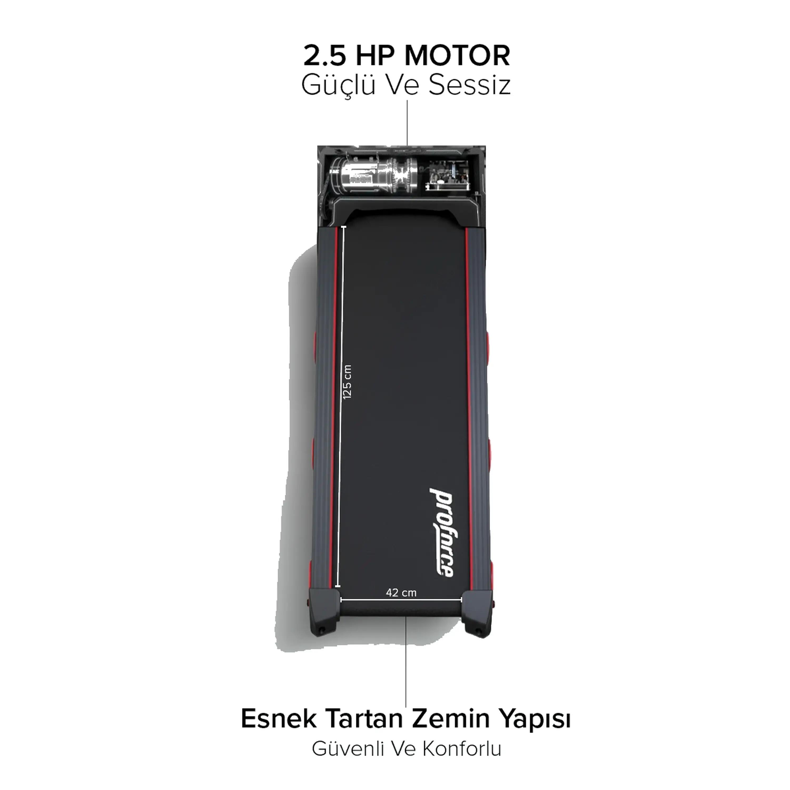 Optimum - 2,5 Hp Koşu Bandı 4/6