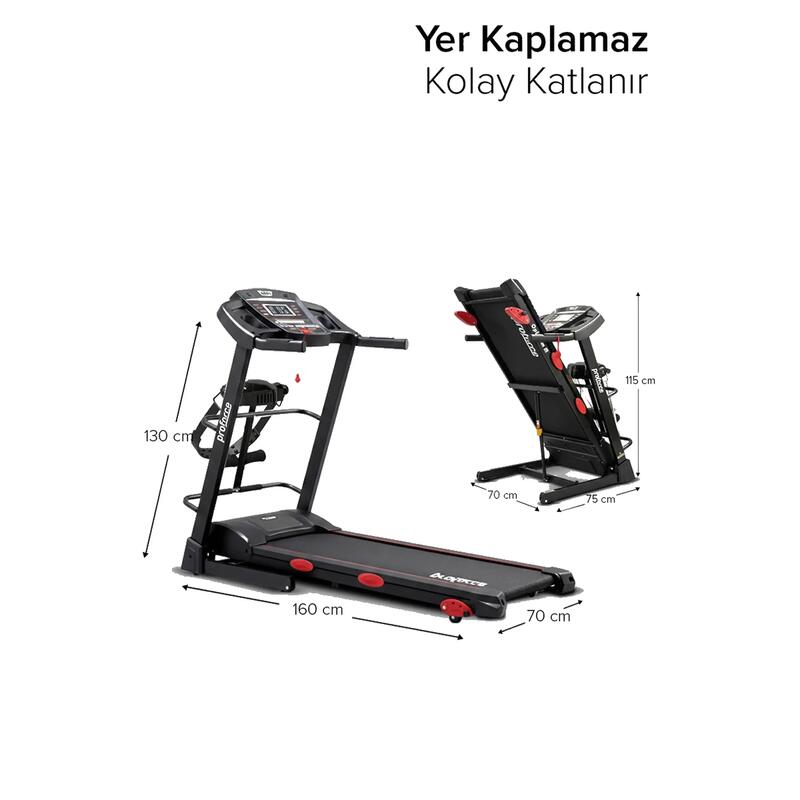 Optimum M - 2,5 Hp Koşu Bandı (Masaj Aletli)