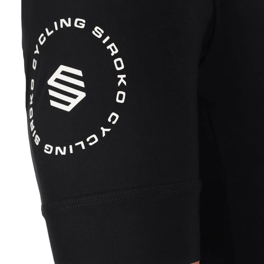 Dames Fietsen gravel fietsshirt met korte mouwen GM2 Glaris Zwart 5/8