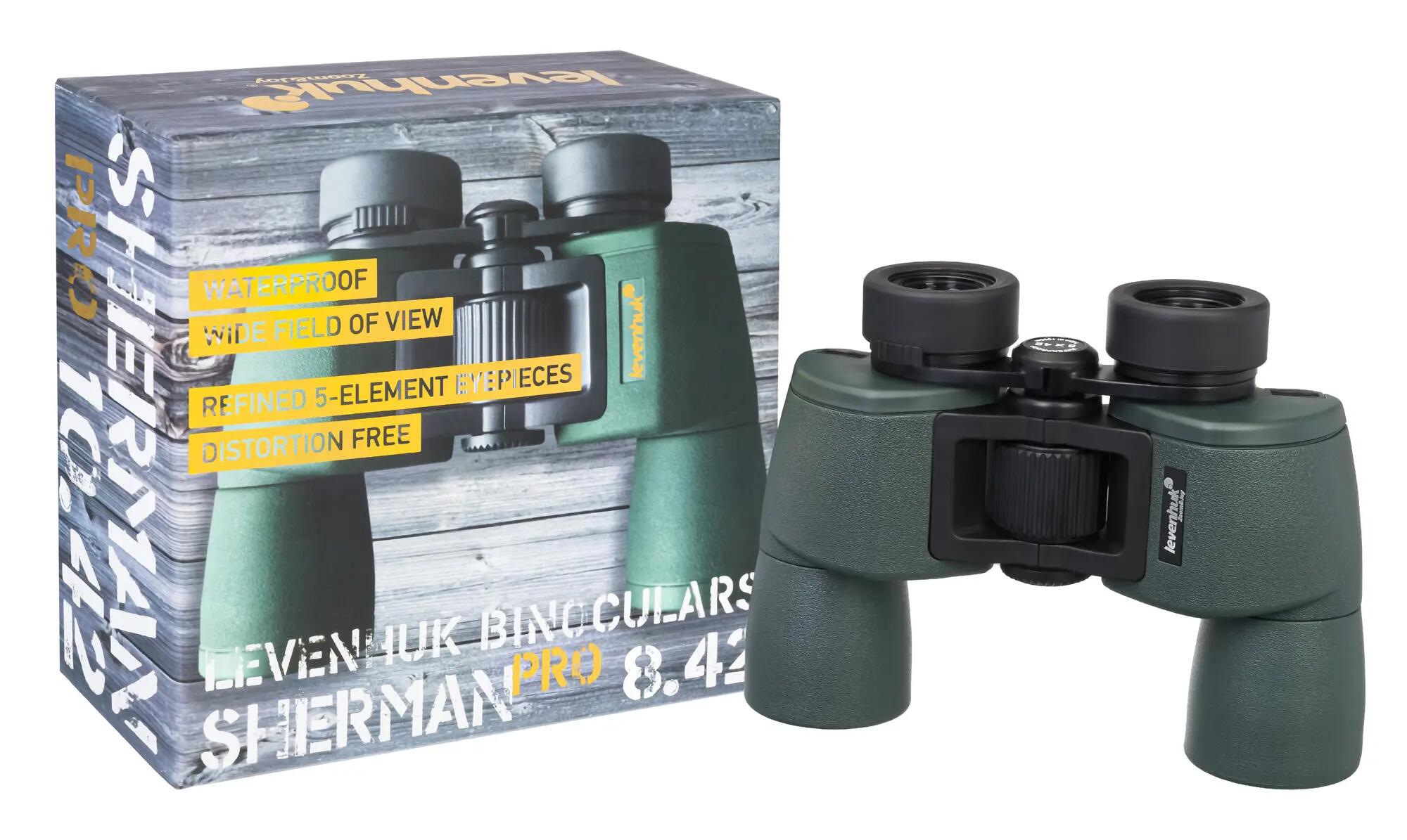 Levenhuk Sherman PRO 8x42 verrekijker 9/10