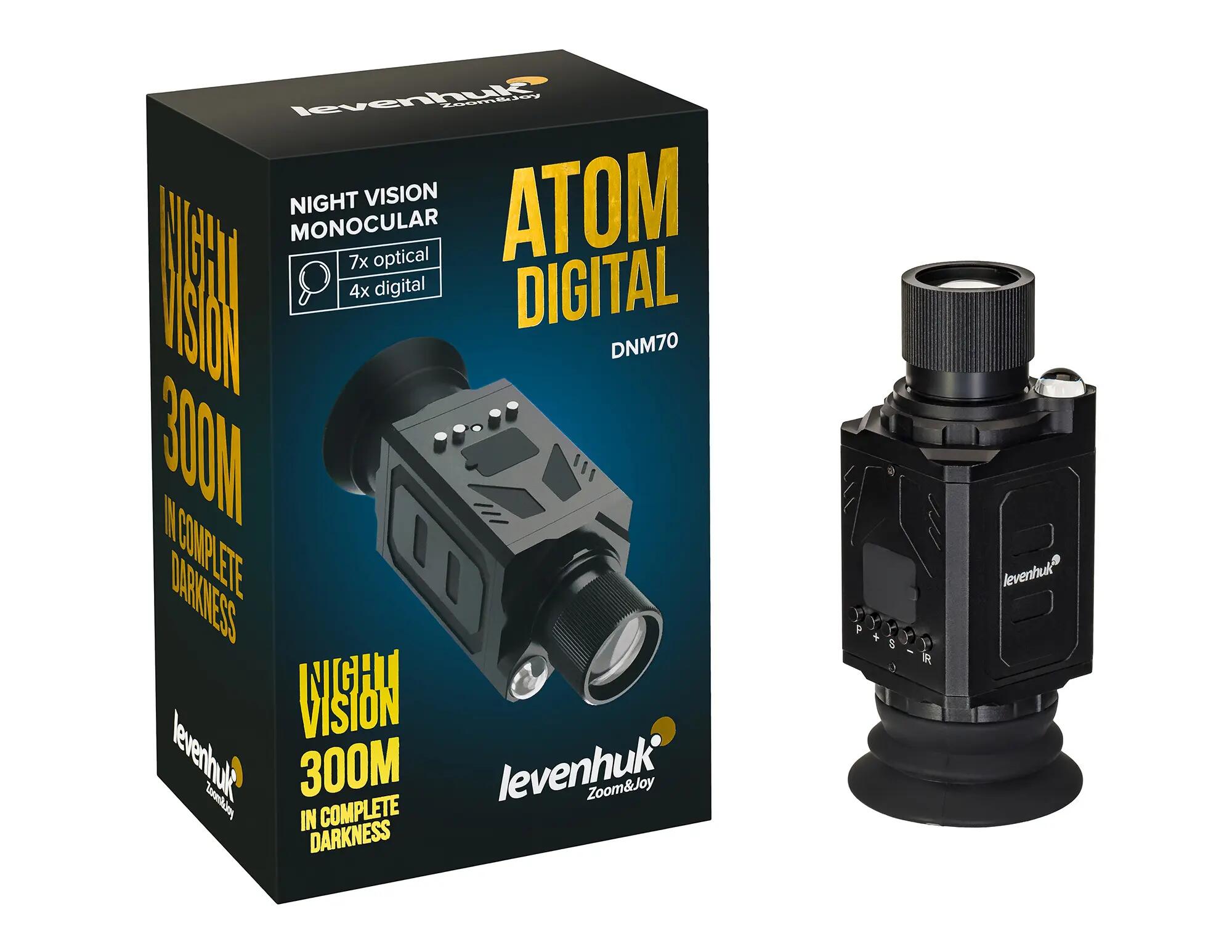 Visore notturno monoculare Levenhuk Atom Digital DNM70 4/11