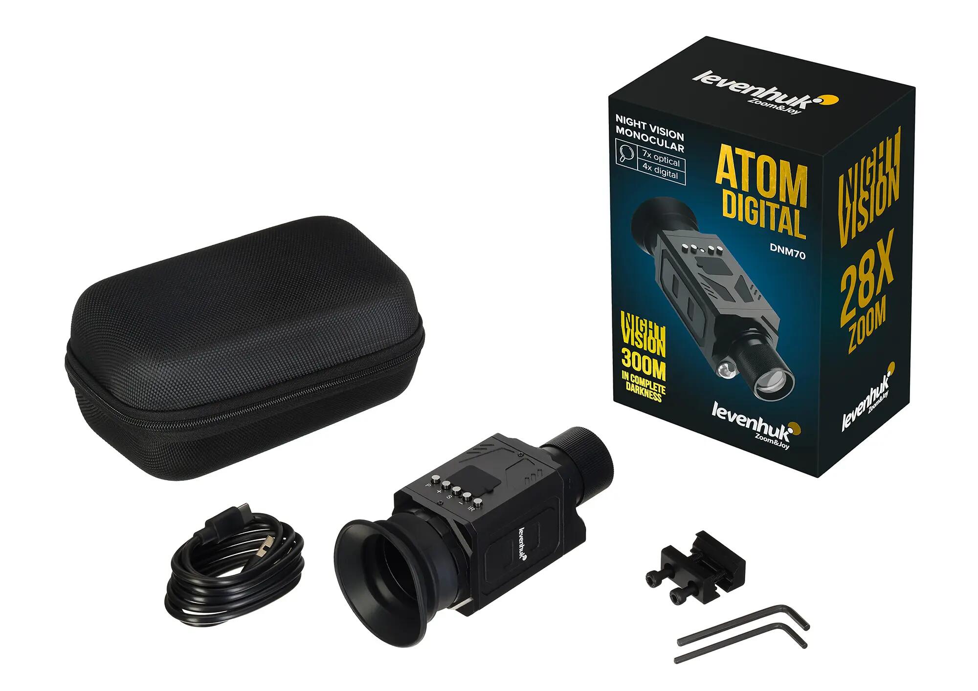 Visore notturno monoculare Levenhuk Atom Digital DNM70 2/11
