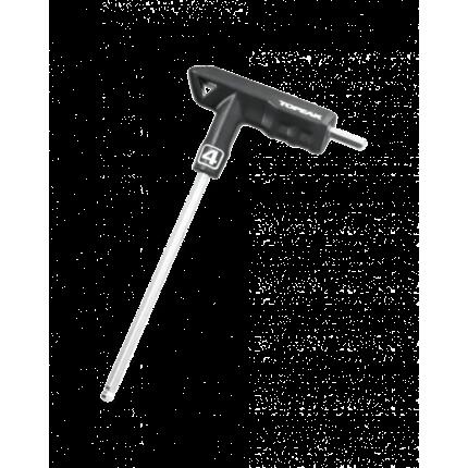 Topeak Innensechskantschlüssel T-Handle DuoHex Wrench Set, Schwarz
