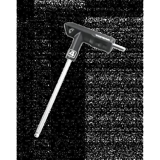 Topeak Innensechskantschlüssel T-Handle DuoHex Wrench Set, Schwarz