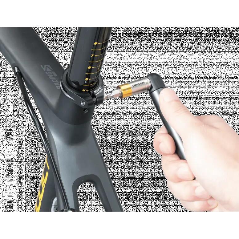 Topeak Bike Torqbar Nano 5Nm 5 Tool Bits Torque Wrench 4/7