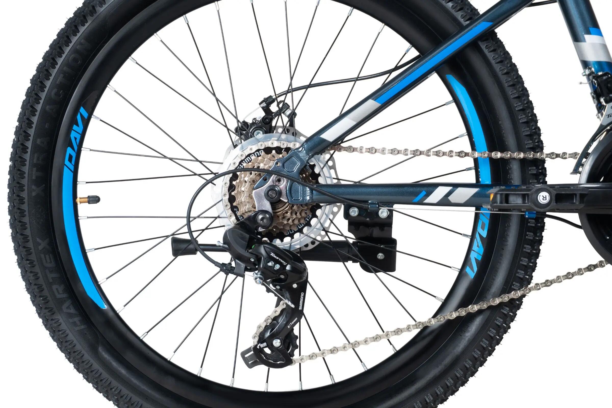 Mountain bike 24" Davi Montaro Shimano telaio 11" 21 velocità per 9-12 anni 8/10