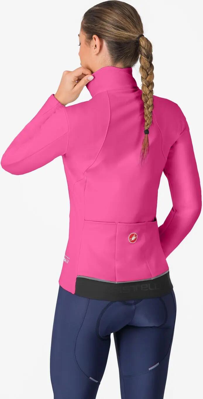 Giacca da donna a maniche lunghe Castelli Espresso Air Rosa 2/2