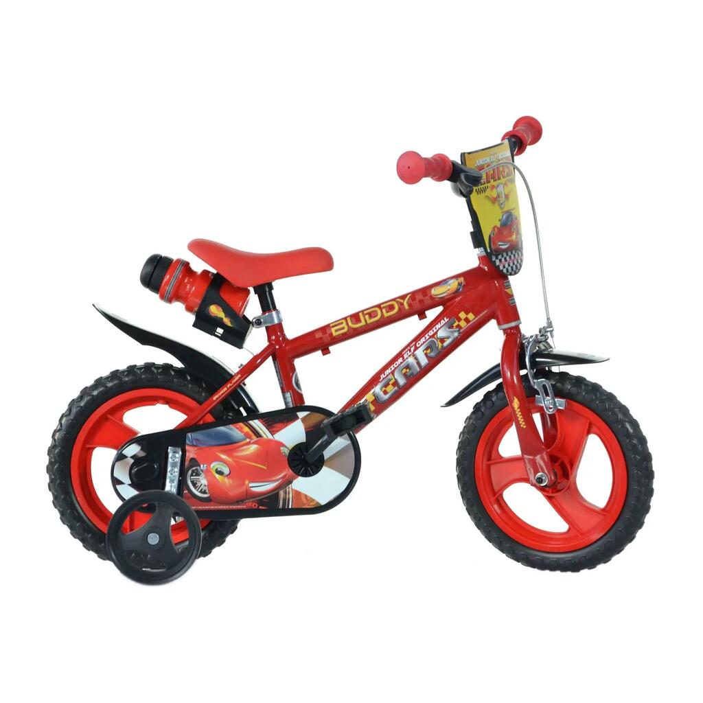 Chlapčenský bicykel 12 palcov Buddy Cars 3 roky