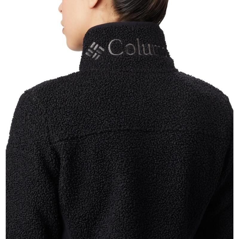 Női polár pulóver, Columbia Panorama Full Zip, fekete