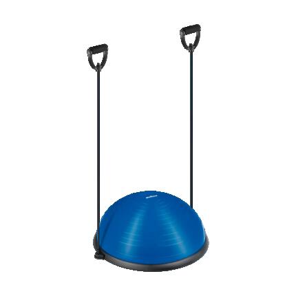 Półpiłka do balansowania trener równowagi 58cm + pompka Rebel