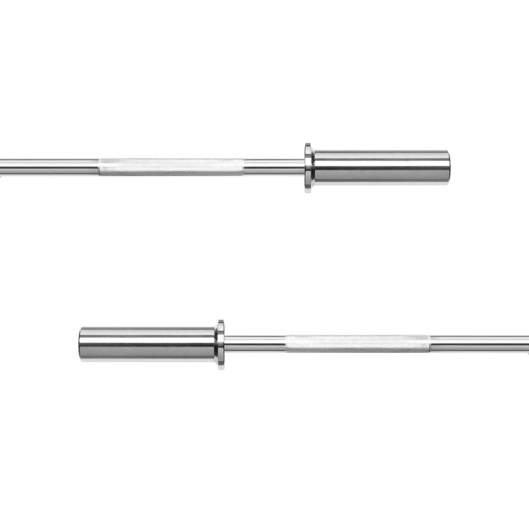 Gryf olimpijski prosty sztanga olimpijska zaciski 120cm 6kg 50mm Rebel 3/5