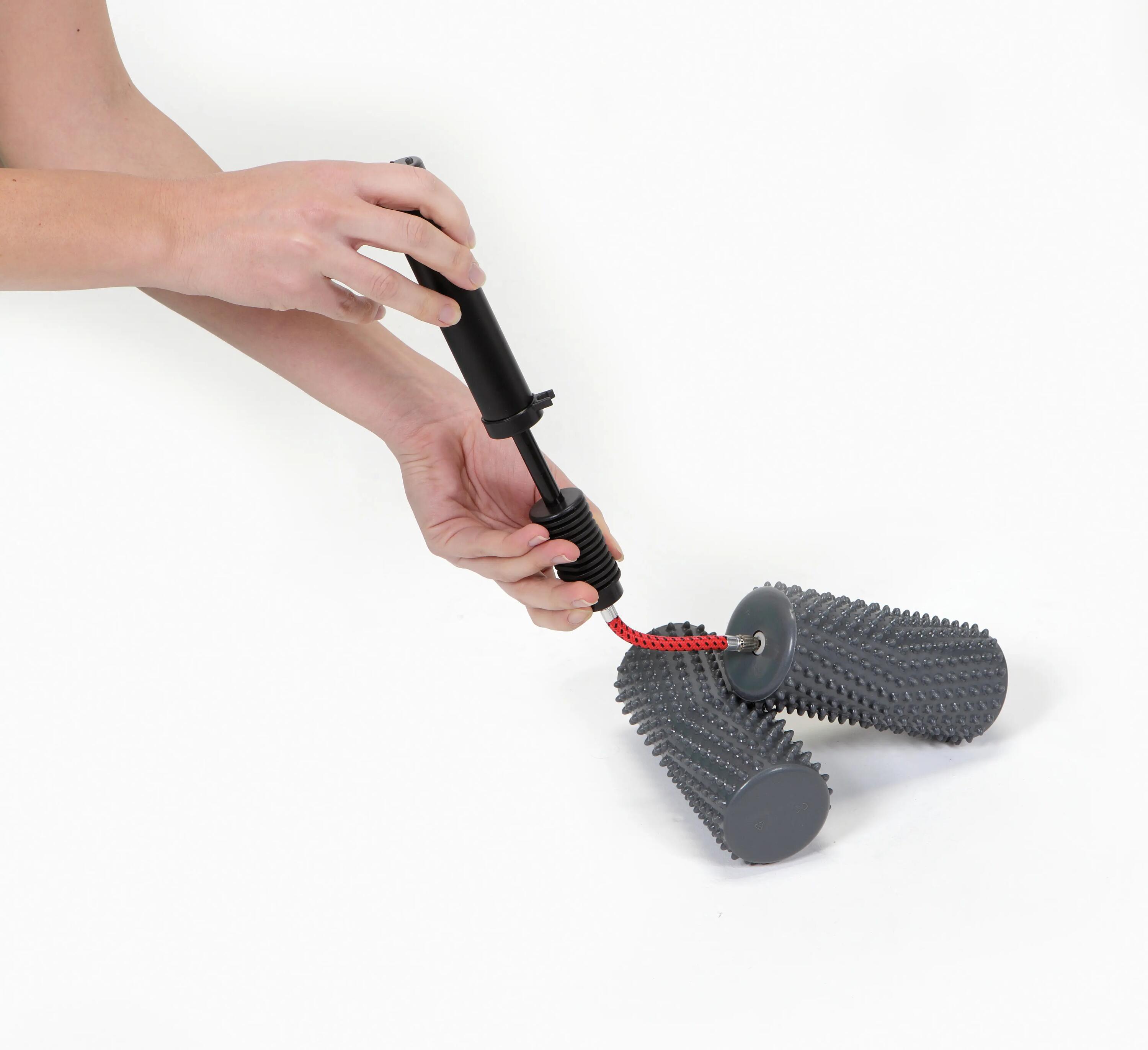 Gymnic Activ Roll Rullo massaggiante gonfiabile Ø 7x16 cm grigio 2/9