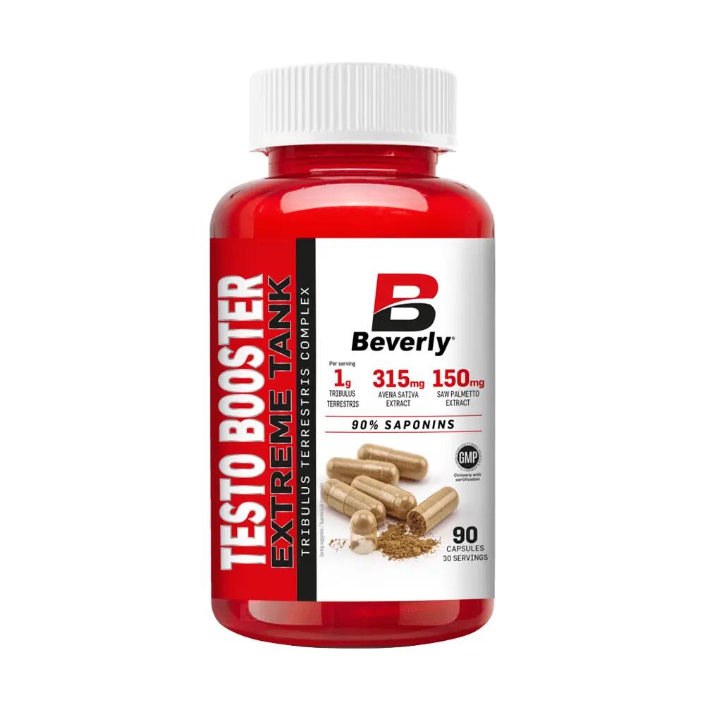 Testo Booster Extreme Tank - 90 Capsules Beverly Nutrition